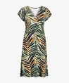 Geisha Midi Jurk Jersey Print