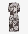 Geisha Midi Jurk Palmtrees