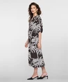 Geisha Midi Jurk Palmtrees