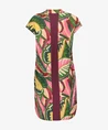 Geisha Midi Jurk Tropical Print