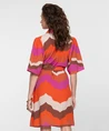 Geisha Midi Jurk Wavy