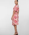 Geisha Midi Omslagjurk Dye Print