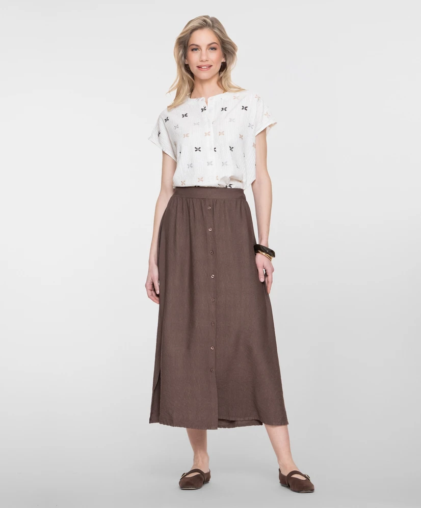 Geisha Midi Rok Buttons