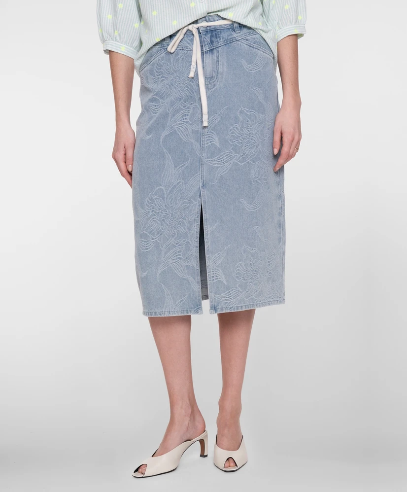 Geisha Midi Rok Flowers