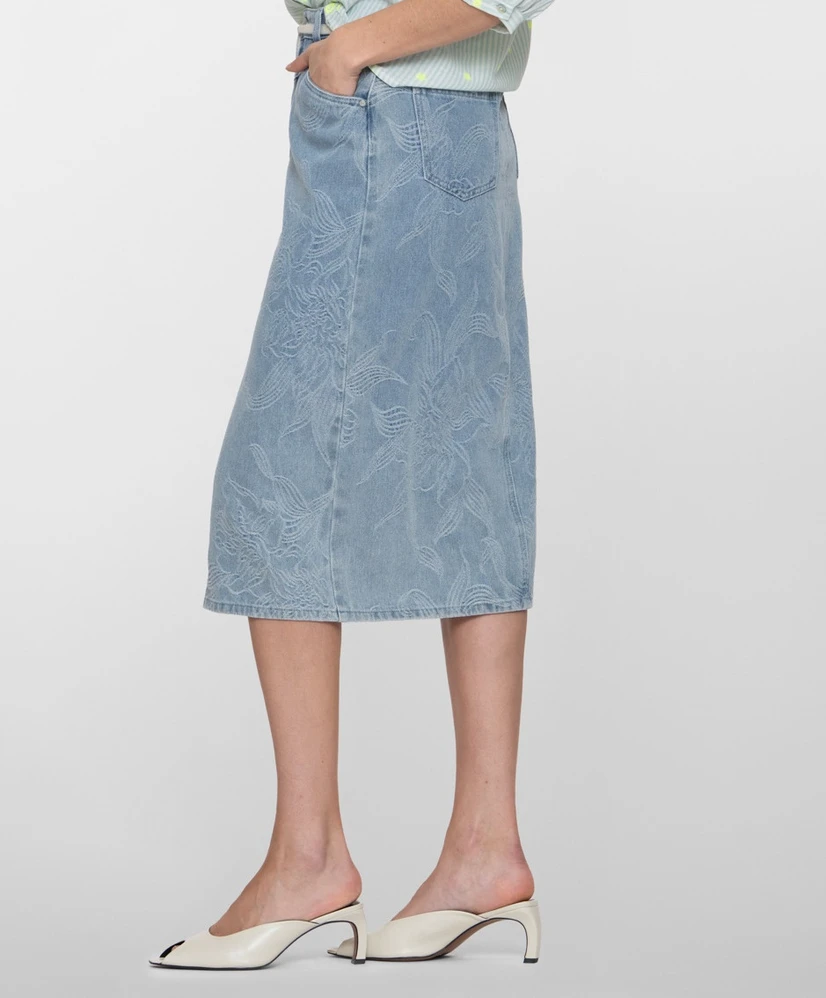 Geisha Midi Rok Flowers