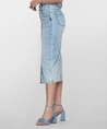 Geisha Midi Rok Uni Jeans