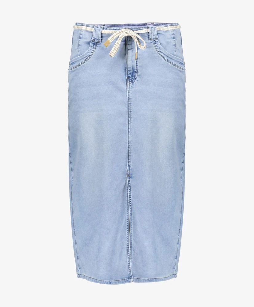 Geisha Midi Rok Uni Jeans