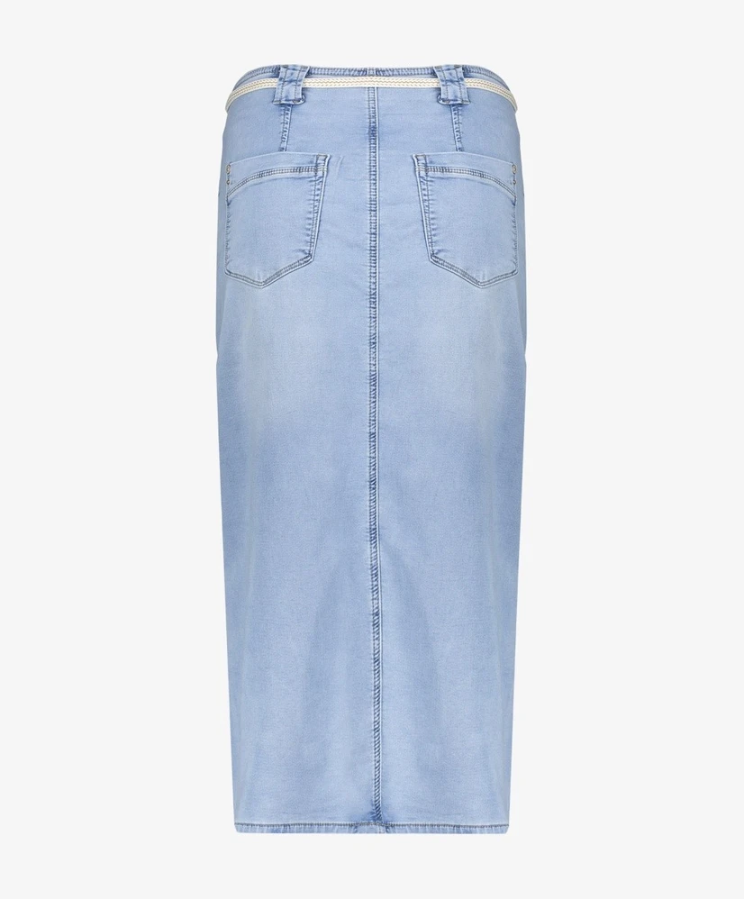 Geisha Midi Rok Uni Jeans