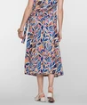 Geisha Midi Rok Uni Skirt long jersey AOP