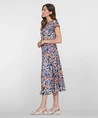 Geisha Midi Rok Uni Skirt long jersey AOP
