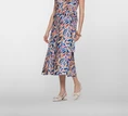 Geisha Midi Rok Uni Skirt long jersey AOP