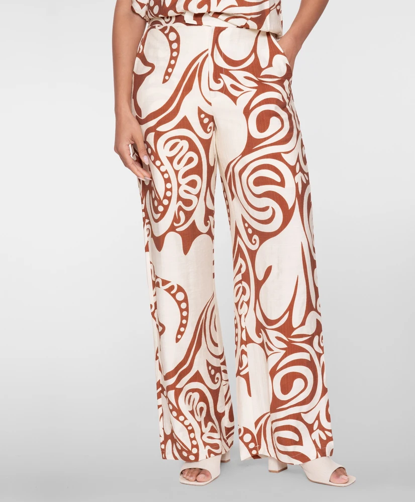 Geisha Pantalon Swirl