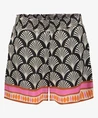 Geisha Short Colourblock Print