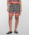 Geisha Short Colourblock Print