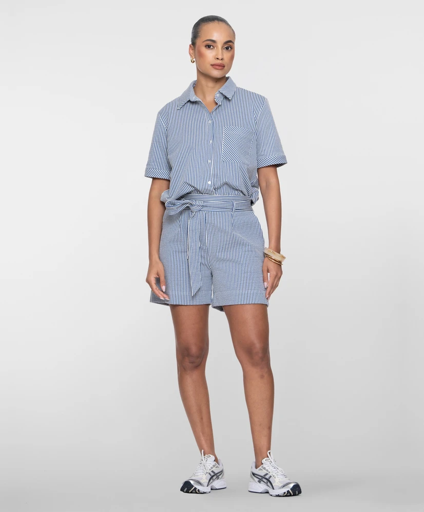 Geisha Short Stripe