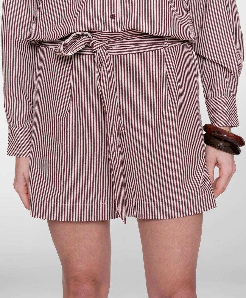 Geisha Short Striped