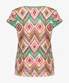 Geisha T-shirt Rib Jersey Allover Print