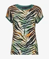 Geisha T-shirt Rib Jersey Allover Print