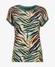 Geisha T-shirt Rib Jersey Allover Print