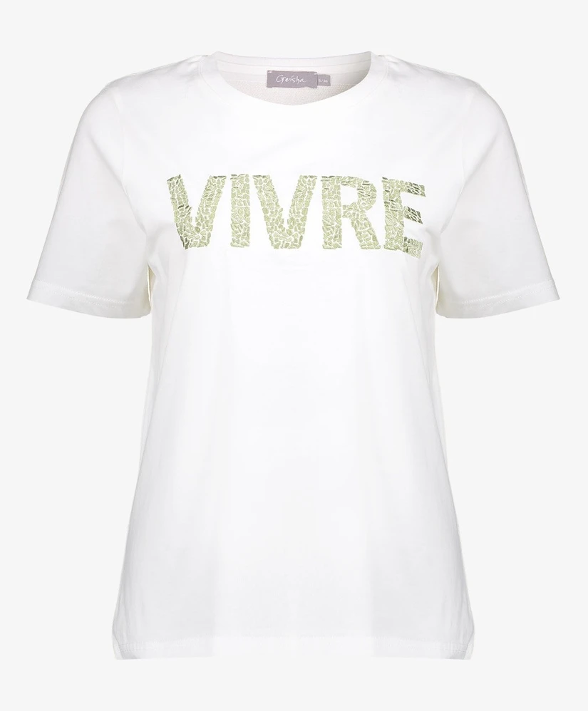 Geisha T-shirt Vivre