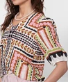 Geisha Top Allover Print