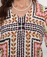 Geisha Top Allover Print