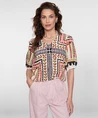 Geisha Top Allover Print