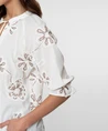 Geisha Top Embroidered