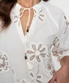 Geisha Top Embroidered