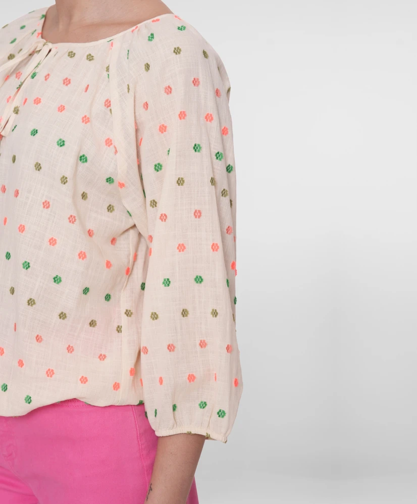 Geisha Top Polkadot