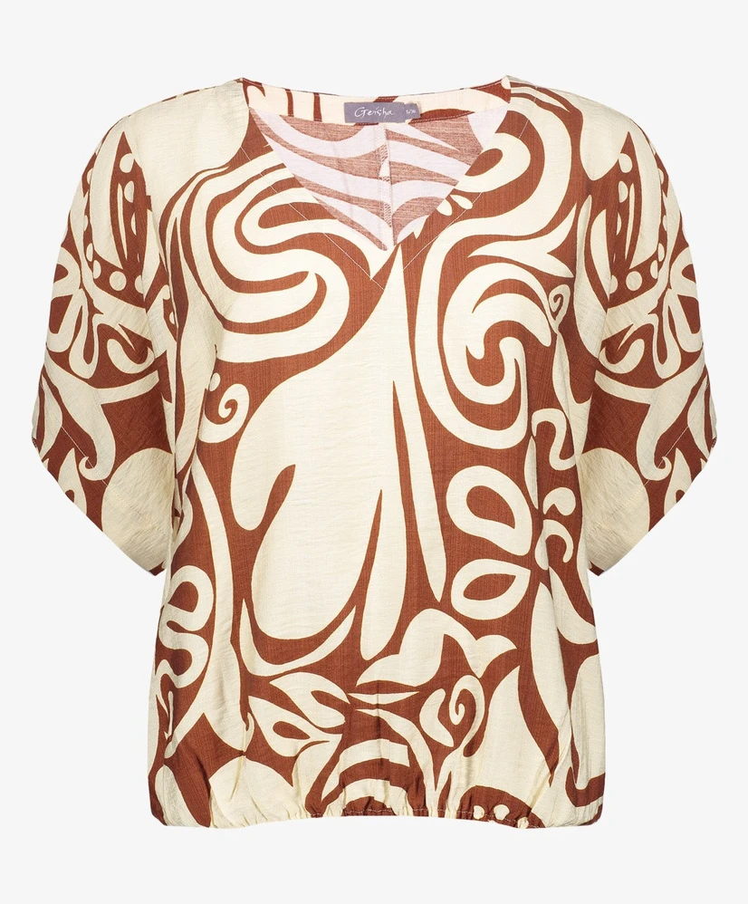 Geisha Top Swirl