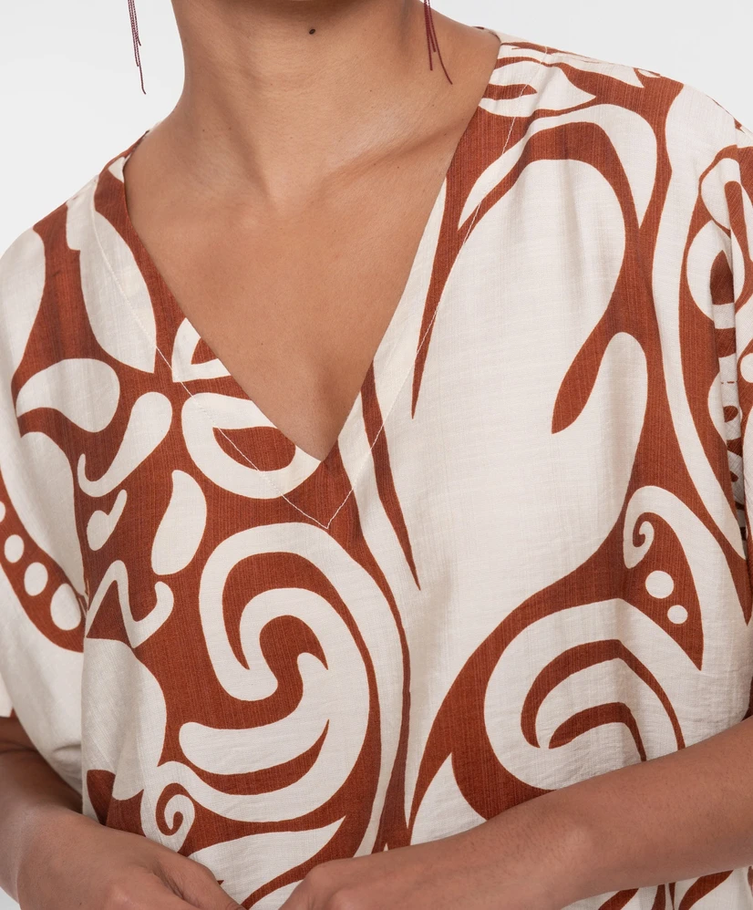 Geisha Top Swirl