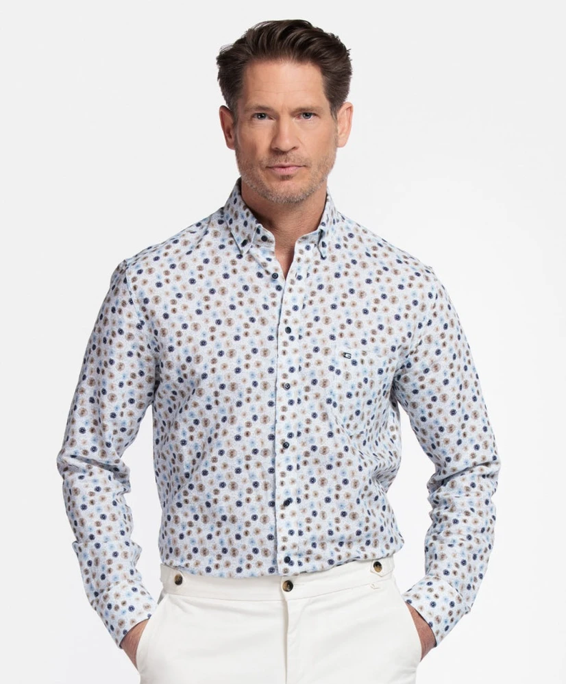 Giordano Overhemd Bloemenprint