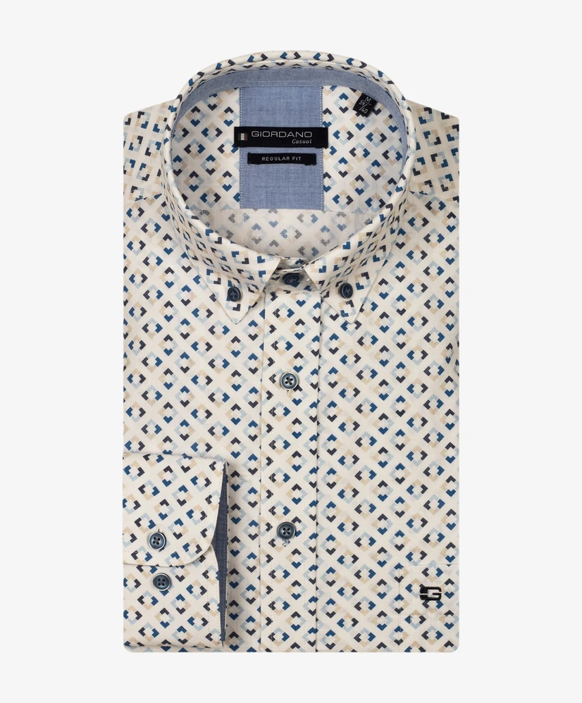 Giordano Overhemd Graphic Print
