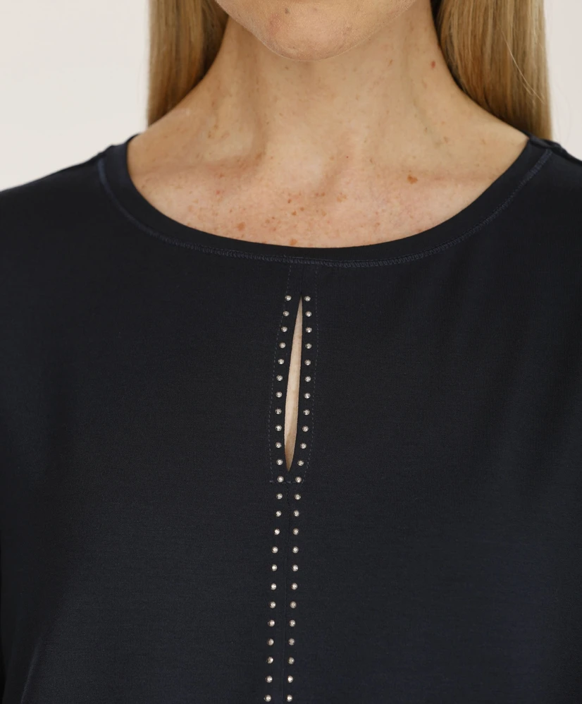 golléhaug T-shirt Strass Steentjes