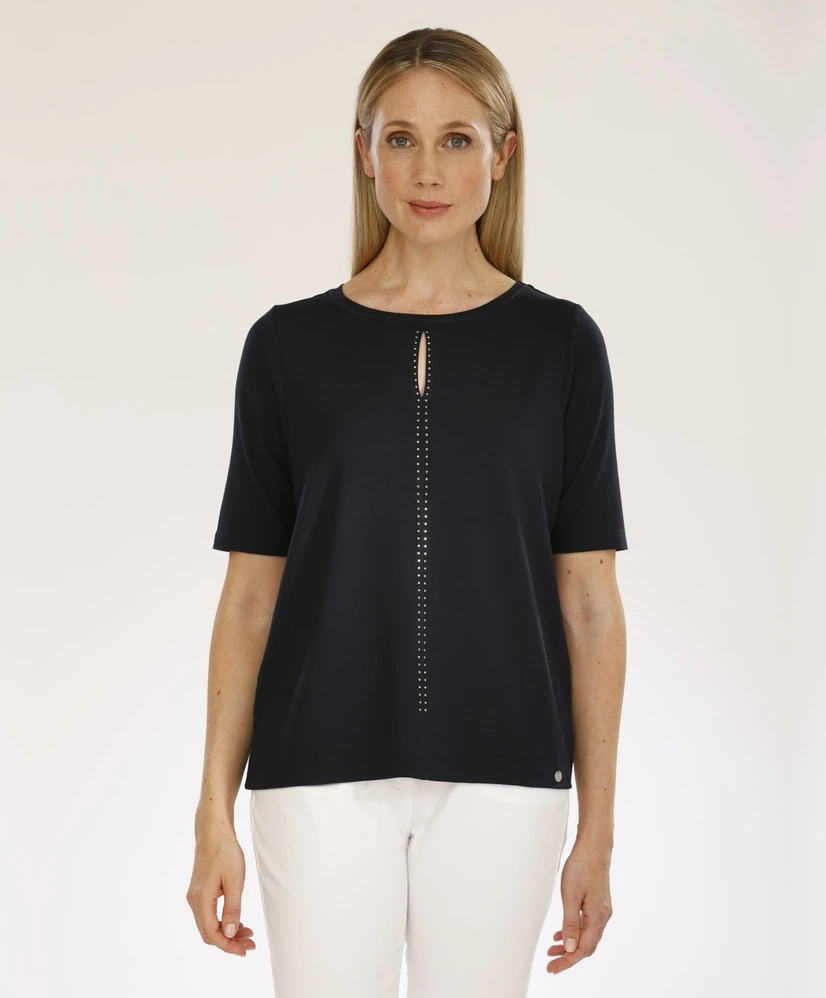 golléhaug T-shirt Strass Steentjes