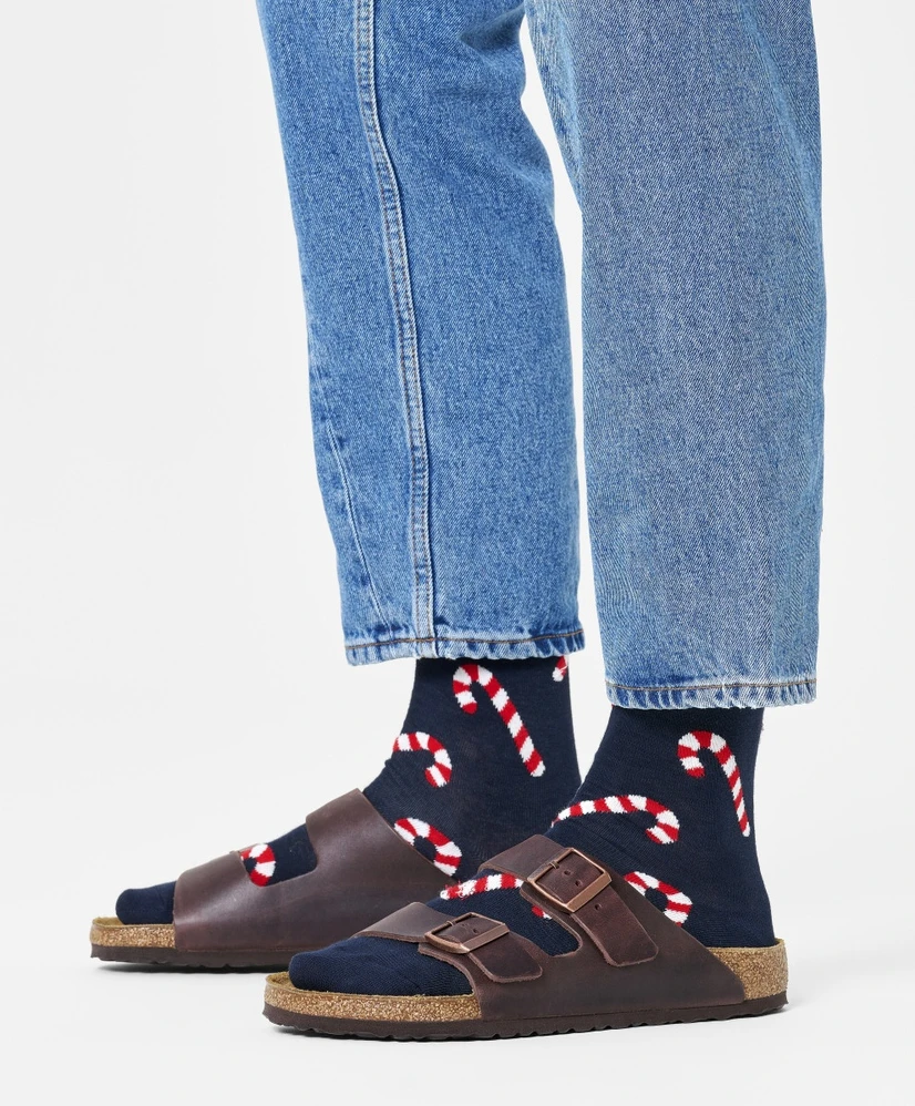 Happy Socks Candy Cane Sock