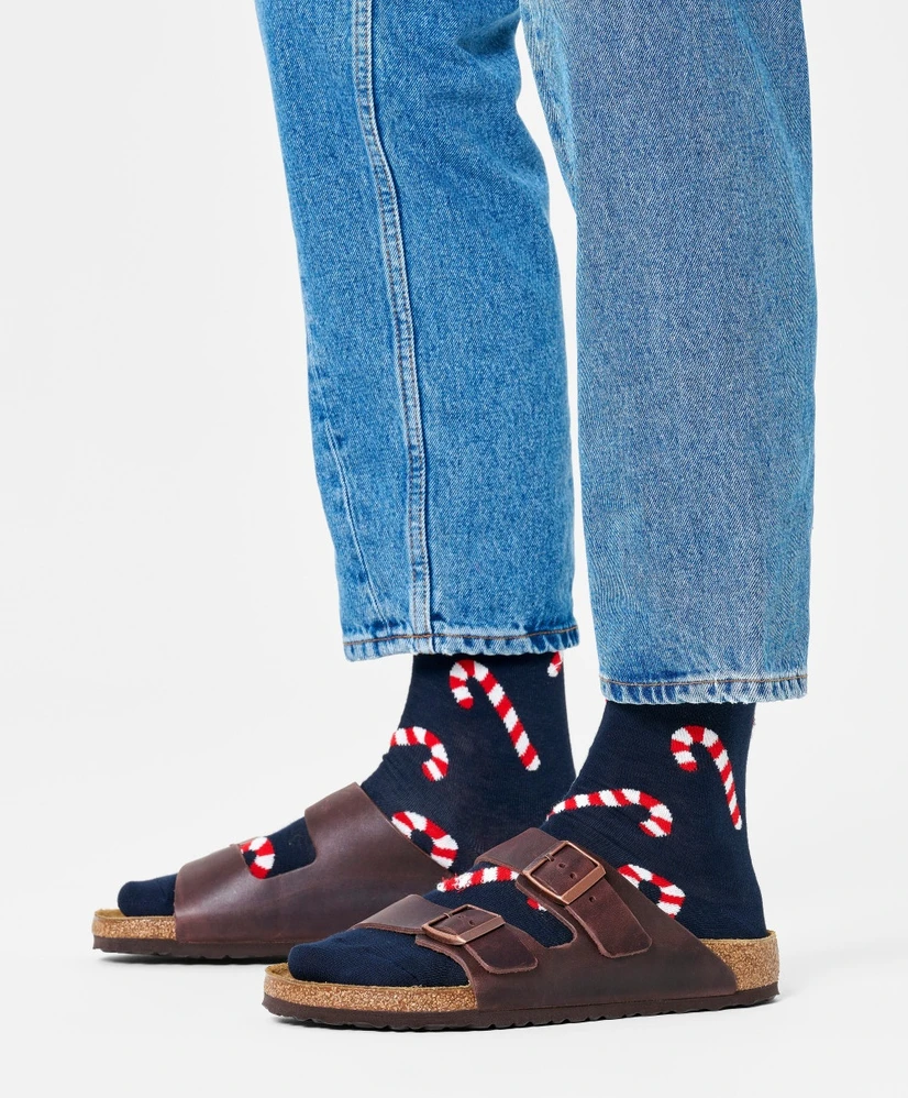 Happy Socks Candy Cane Sock