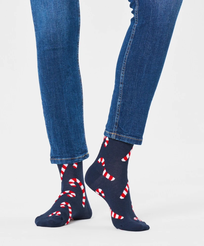 Happy Socks Candy Cane Sock
