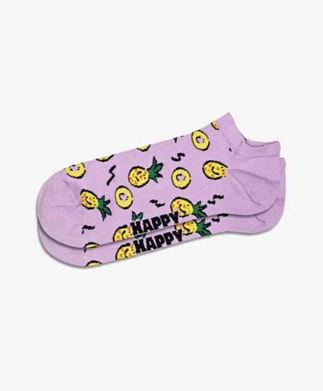 Happy Socks Sneakersokken Pineapple