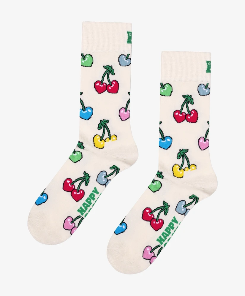 Happy Socks Sokken Cherry Heart