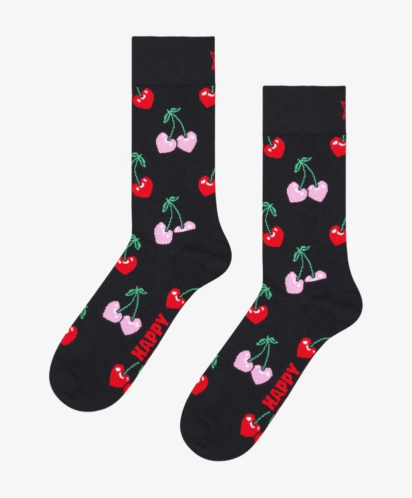 Happy Socks Sokken Cherry Heart