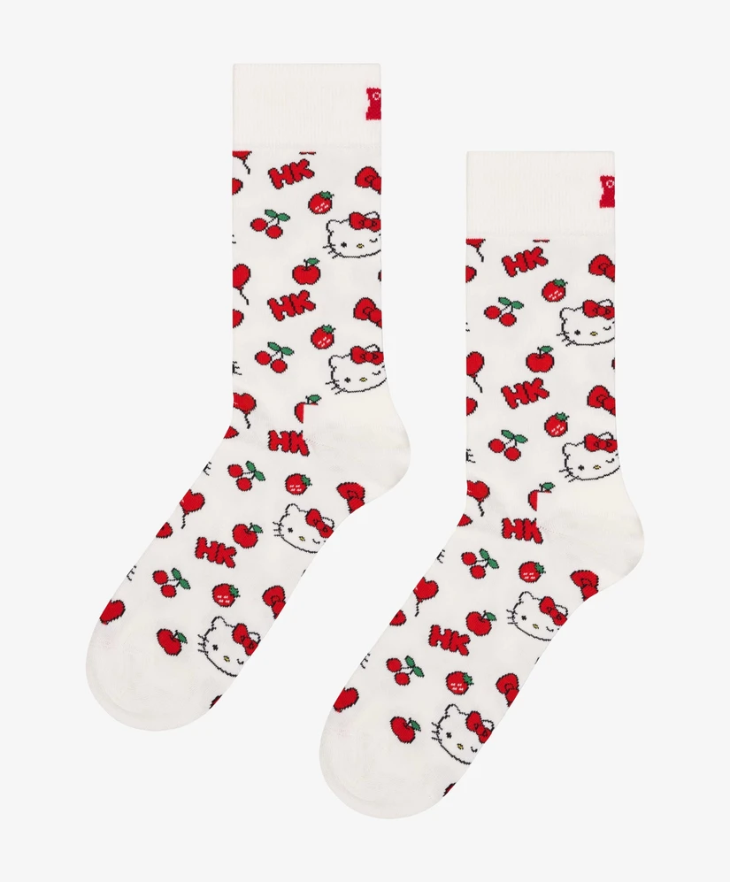 Happy Socks Sokken Hello Kitty Cherry