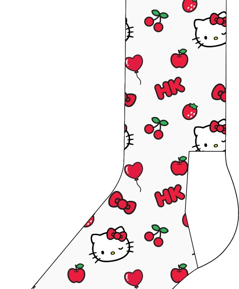 Happy Socks Sokken Hello Kitty Cherry
