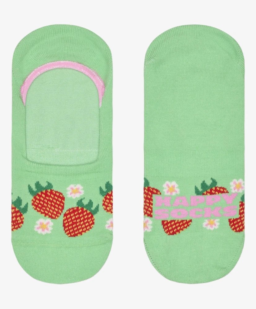 Happy Socks Sokken Invisible Strawberry