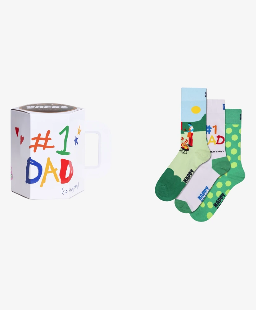 Happy Socks Sokken No. 1 Dad 3-Pack
