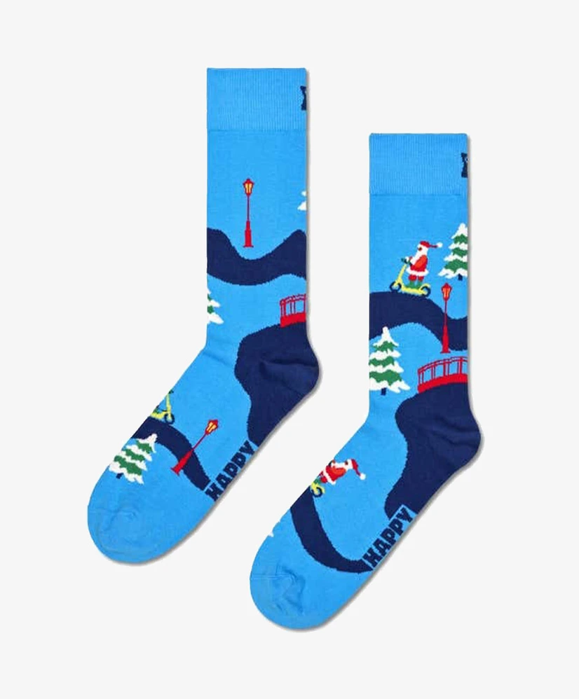 Happy Socks Sokken Santa On The Way To Work