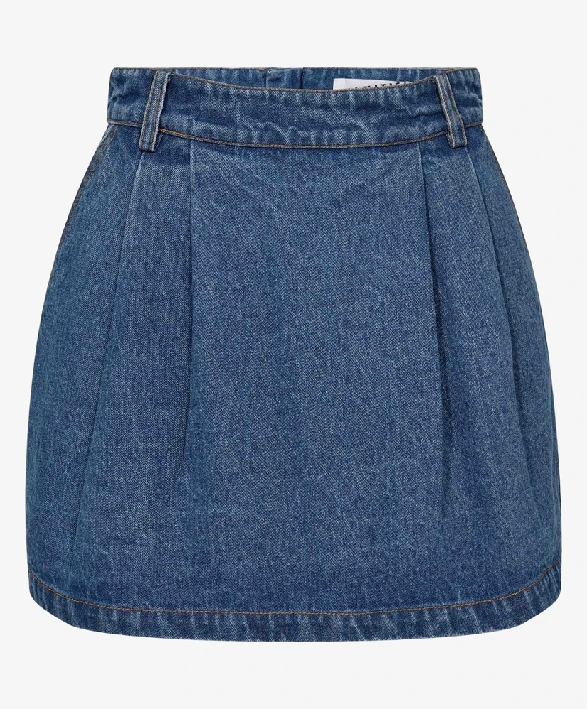 Haute L'Amitié Spijkerrok Pleat