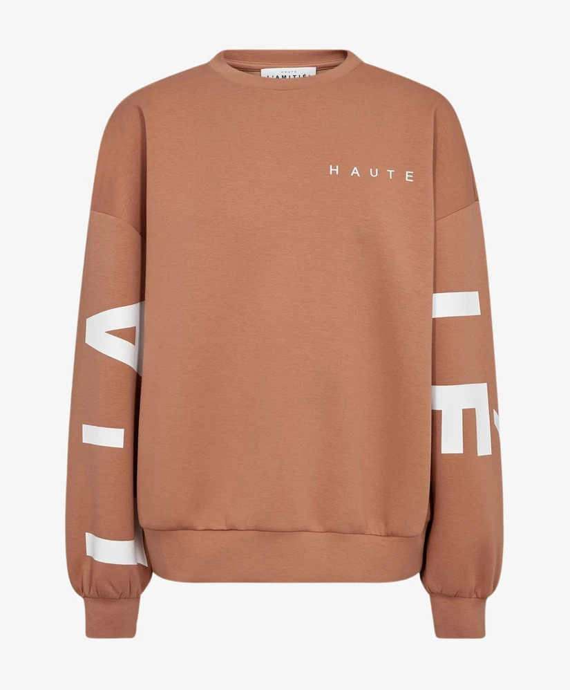 Haute L'Amitié Sweater Logo