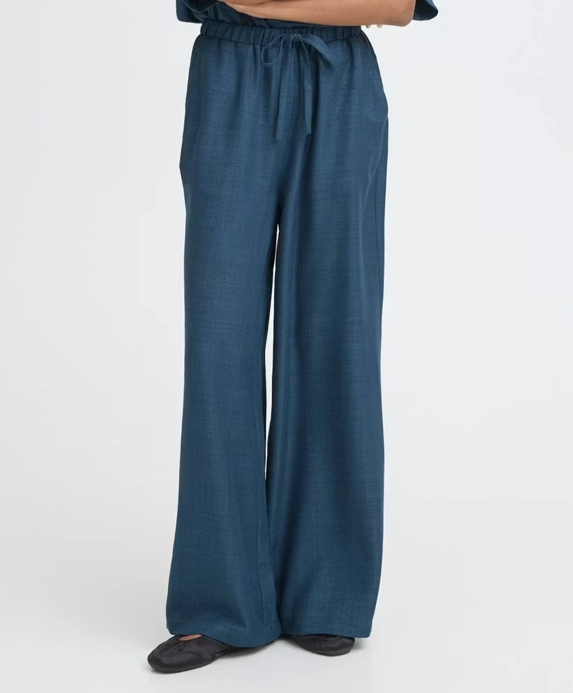 ICHI Pantalon Loose Fit Katico